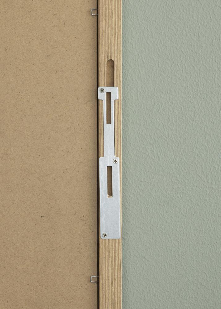 Καθρέφτης Overdoor από Μαζική δρυς 34x126 cm