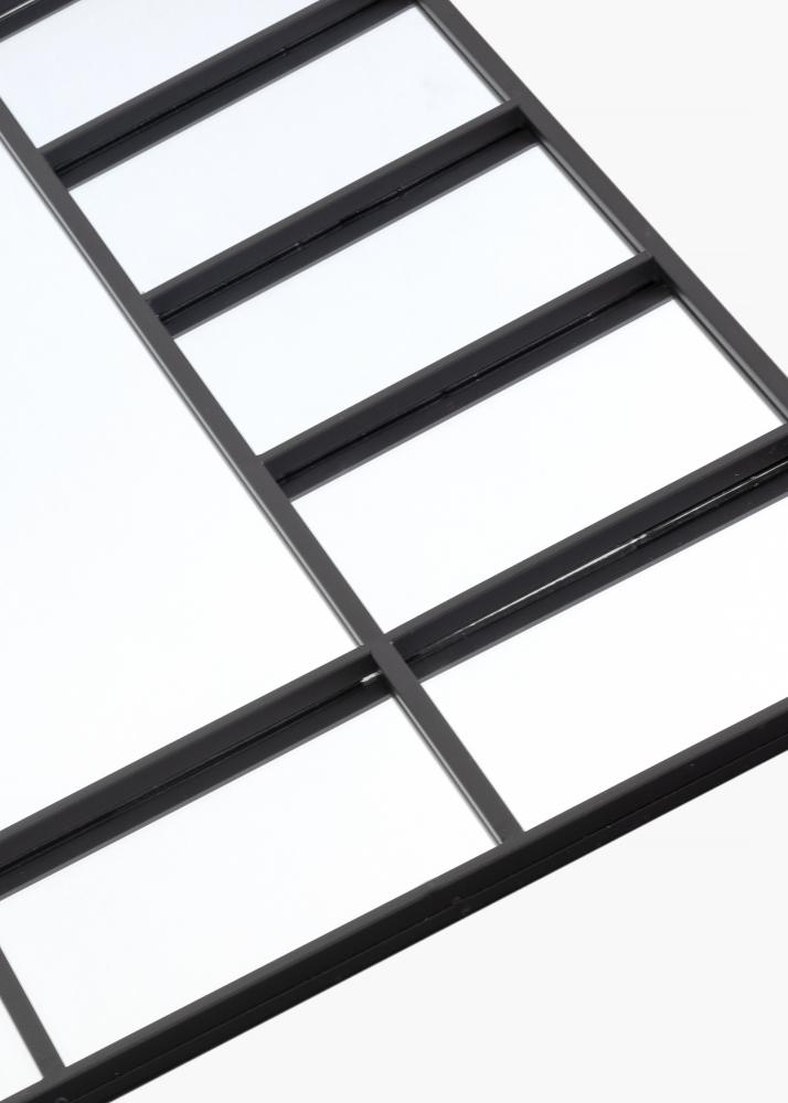 KAILA Καθρέφτης Window - Μαύρος 80x120 cm