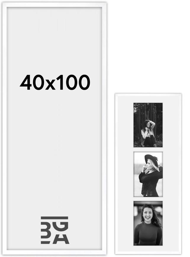 Πλαίσιο Amanda Box Λευκό 40x100 cm