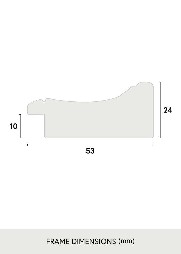 Πλαίσιο Roxen Χρυσός Ποικιλόχρωμος - Επιλογή μεγέθους