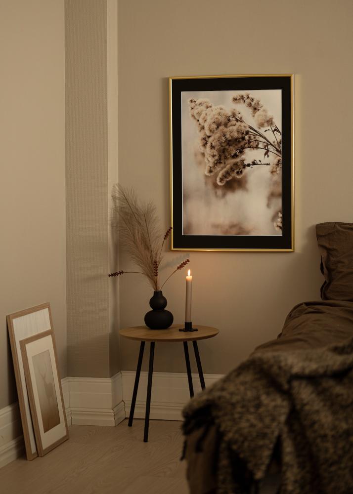 Πλαίσιο Victoria Χρυσός 70x100 cm - Πασπαρτού Μαύρος 62x93 cm