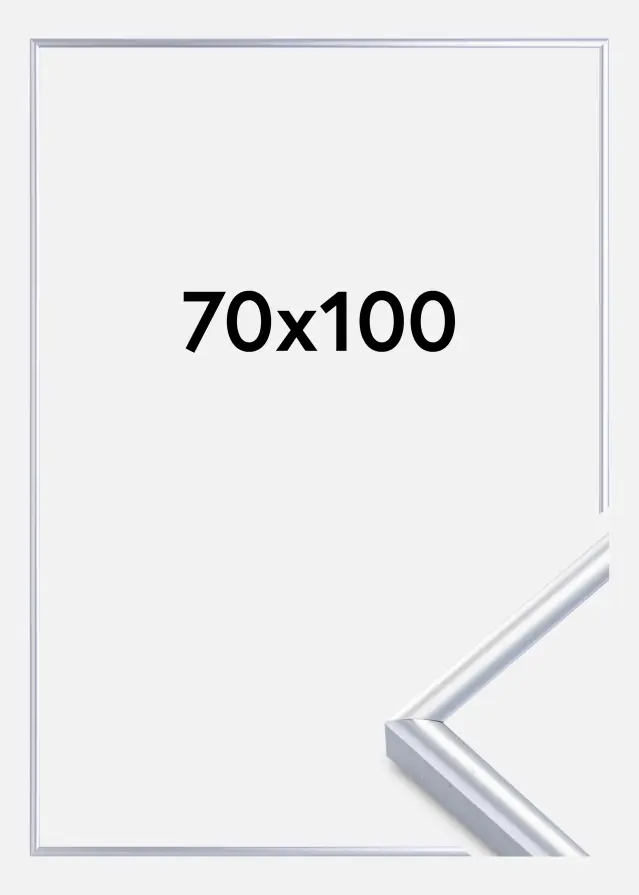 Πλαίσιο Victoria Ακρυλικό γυαλί Ασημί 70x100 cm