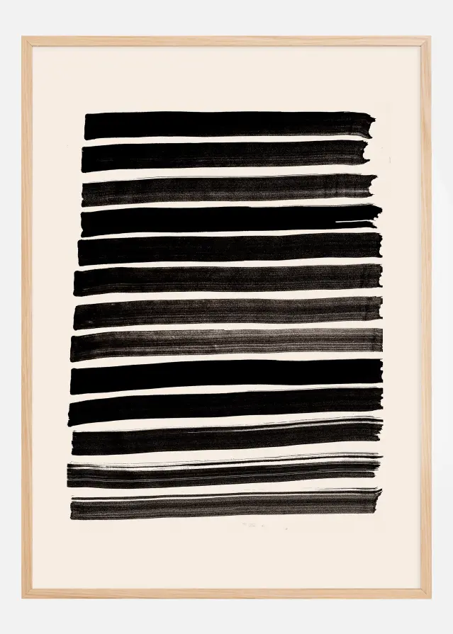 Stripes Beige Αφίσα