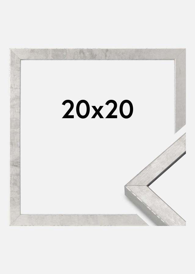 Πλαίσιο Ares Ακρυλικό γυαλί Ασημί 20x20 cm