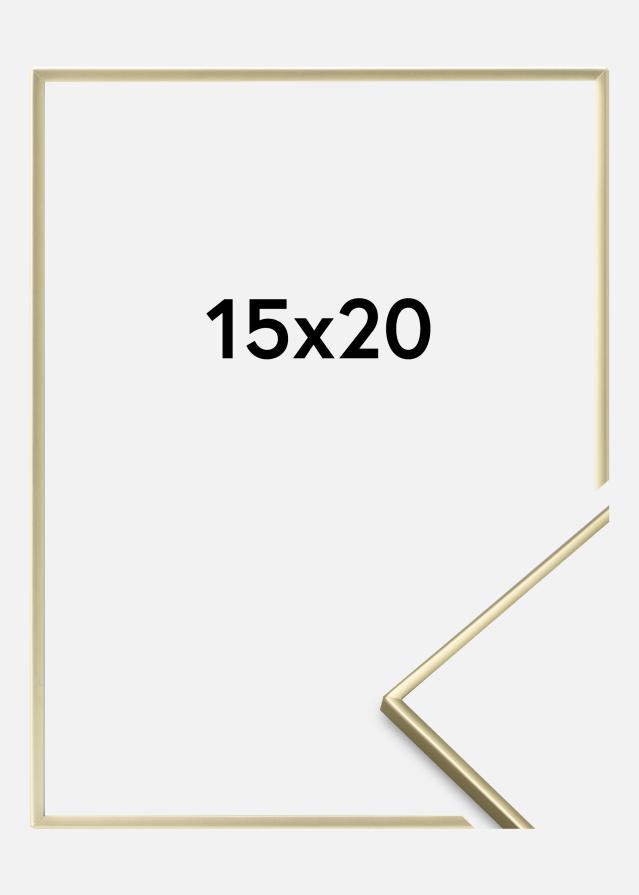 Πλαίσιο Λείος Μέταλλο Χρυσός 15x20 cm