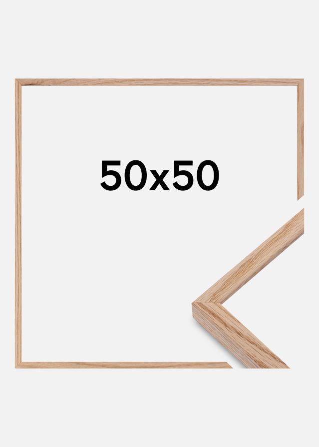 Πλαίσιο E-Line Ακρυλικό γυαλί Δρυς 50x50 cm