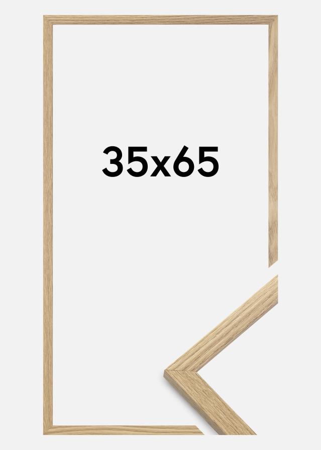 Πλαίσιο Trendy Ακρυλικό γυαλί Μασίφ δρυς 35x65 cm