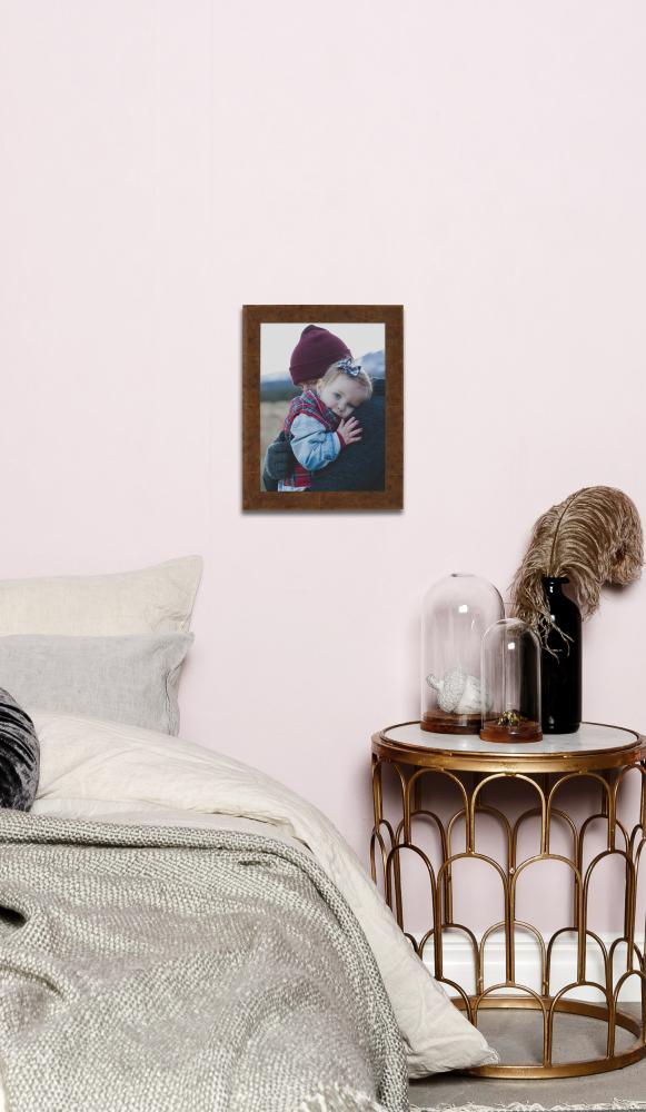 Πλαίσιο Ribe Ανοιχτό καφέ Φυσική ξυλοτεχνία - Επιλογή μεγέθους