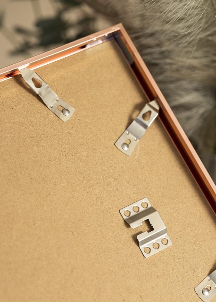 Πλαίσιο Αφίσα Frame Aluminum Ακρυλικό γυαλί Χρυσό ροζ 70x100 cm