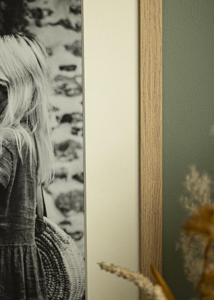 Πασπαρτού Εκκρεμής λευκός Λευκό πυρήνας 50x60 cm (39x49)