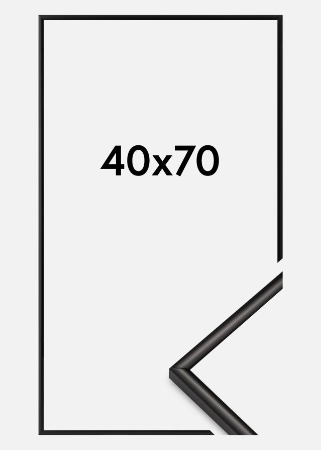 Πλαίσιο New Lifestyle Ακρυλικό γυαλί Ματ Μαύρο 40x70 cm