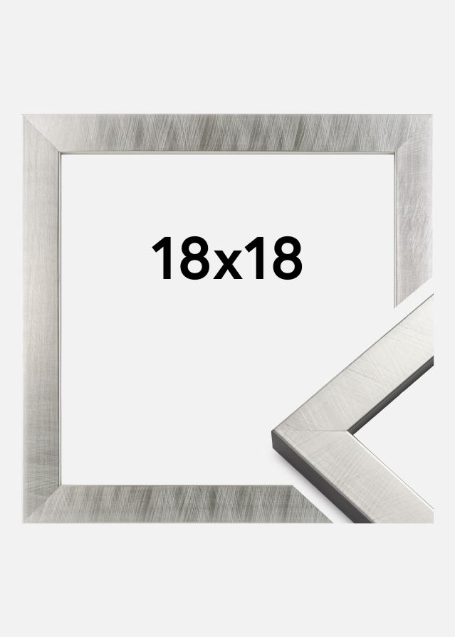 Πλαίσιο Uppsala Ασημί 18x18 cm