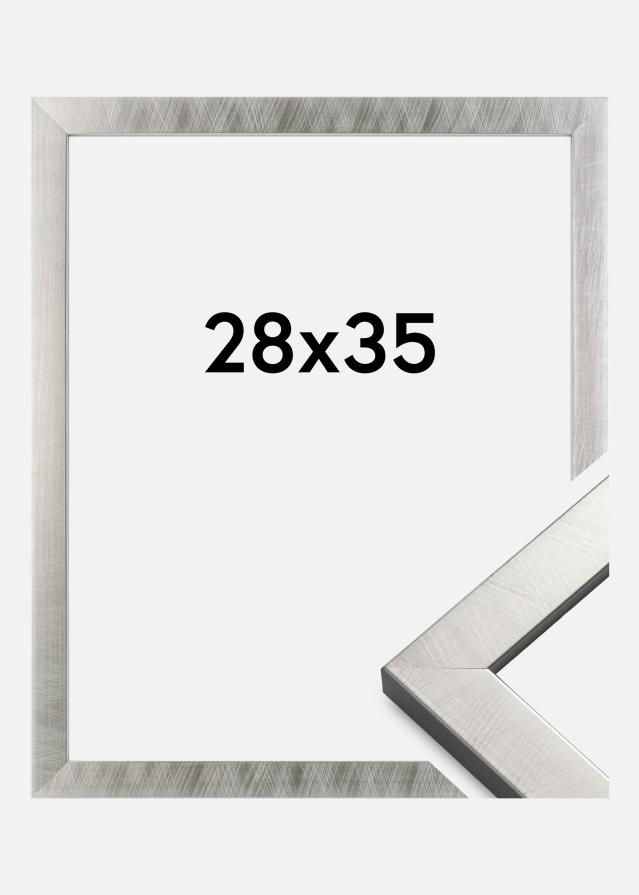 Πλαίσιο Uppsala Ασημί 28x35 cm
