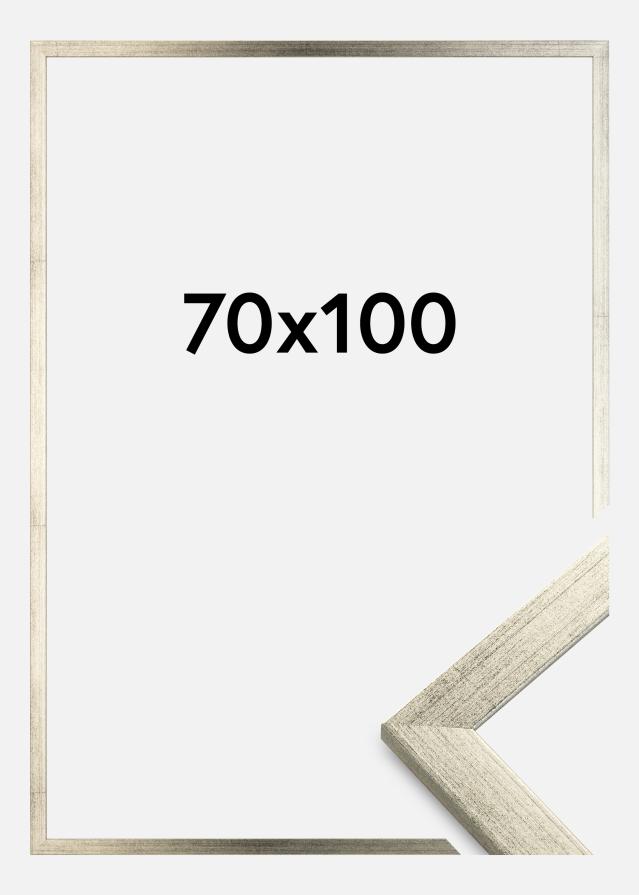 Πλαίσιο Κομψός Ακρυλικό γυαλί Ασημί 70x100 cm