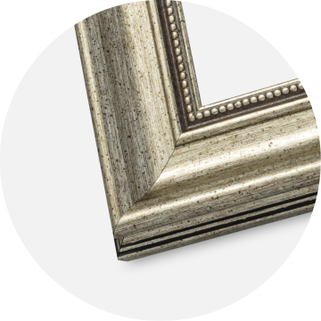 Πλαίσιο Ροκοκό Ασημί 40x50 cm