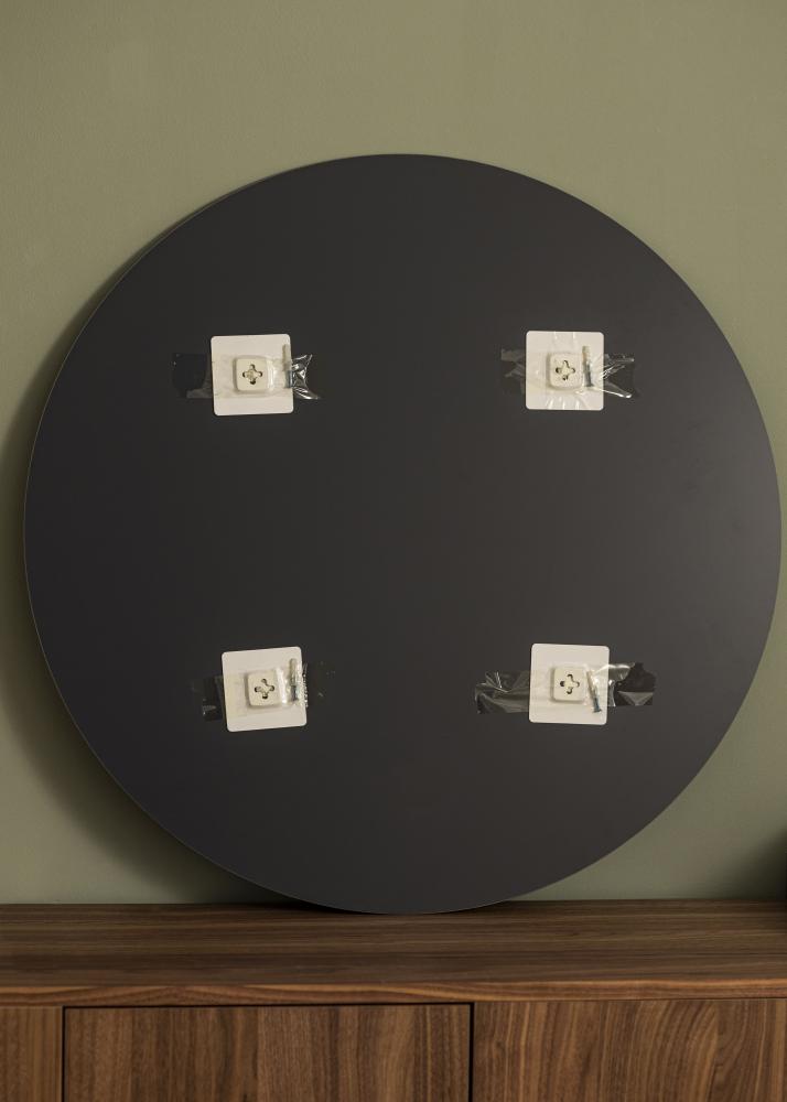 KAILA Κυκλικός Καθρέφτης Rose Gold 80 cm Ø