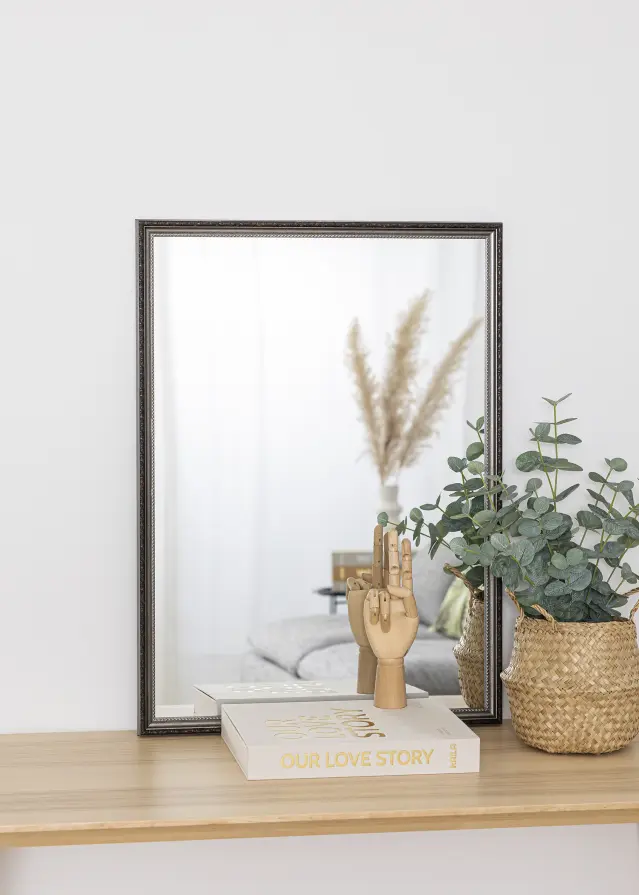 Καθρέφτης Abisko Ασημί 50x70 cm