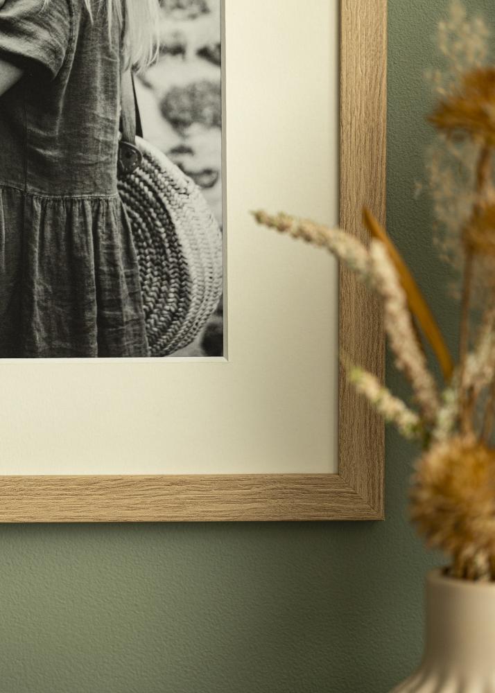 Πασπαρτού Εκκρεμής λευκός Λευκό πυρήνας 50x60 cm (39x49)