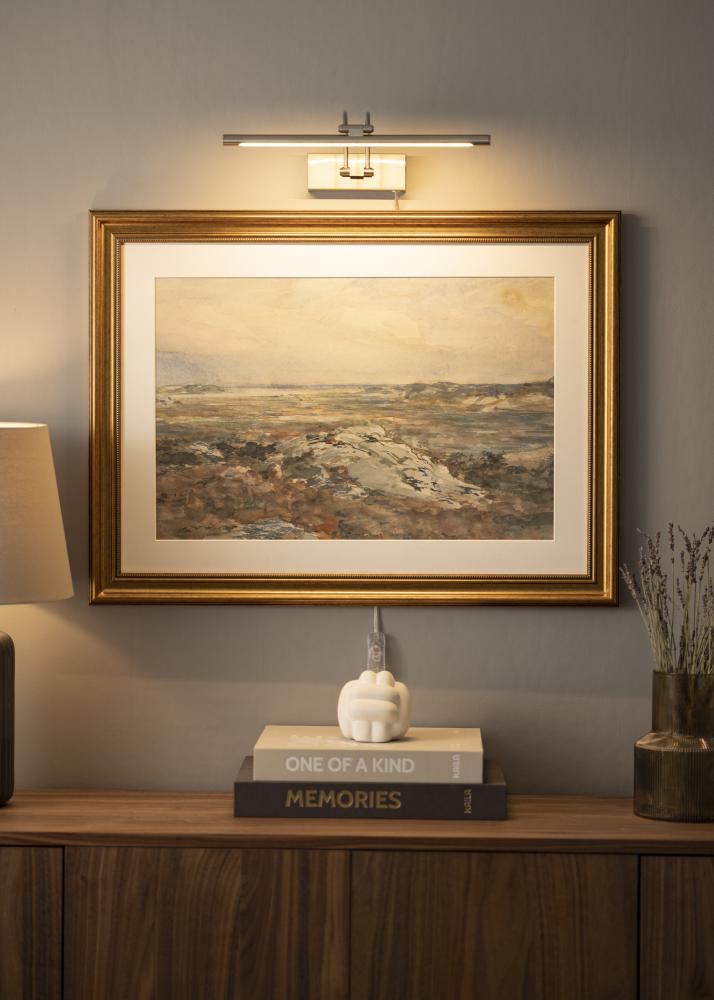 Gunnebo V962 LED Φωτισμός πίνακα 37 cm - Νικέλιο