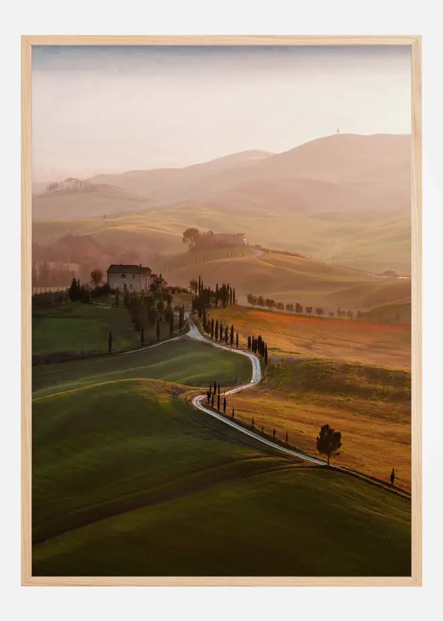 Val D'Orcia Αφίσα