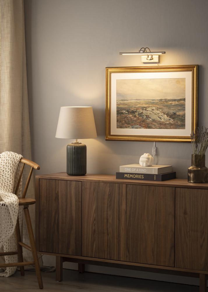 Gunnebo V962 LED Φωτισμός πίνακα 37 cm - Νικέλιο