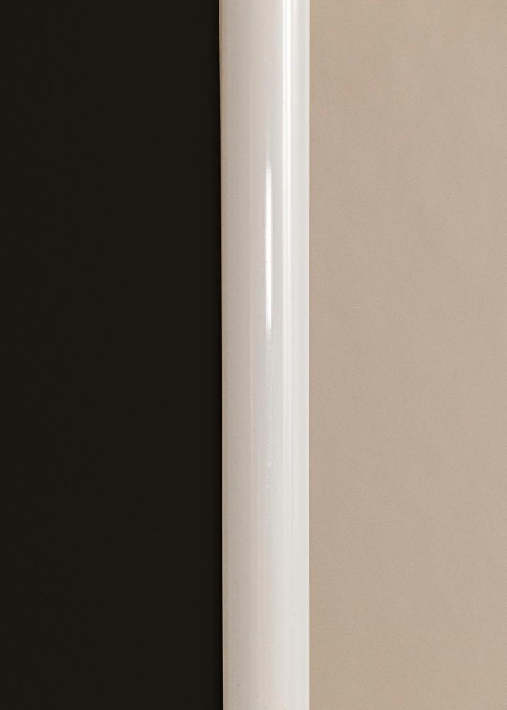 Πλαίσιο Victoria Λευκό 13x18 cm - Πασπαρτού Μαύρος 3,5x5 inches