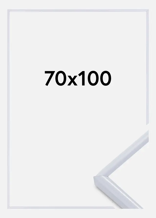 Πλαίσιο Victoria Ακρυλικό γυαλί Λευκό 70x100 cm