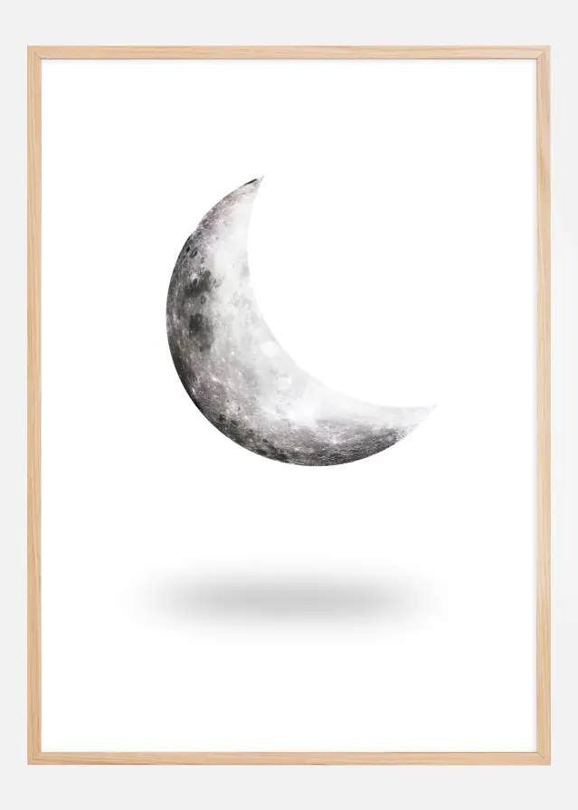 Graphic moon Αφίσα