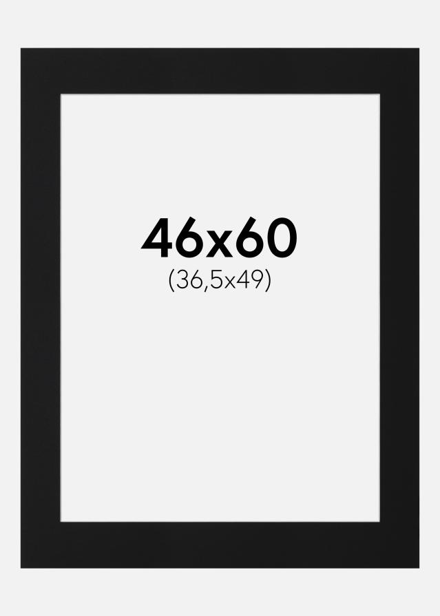 Πασπαρτού Μαύρο Πρότυπο (Λευκός Πυρήνας) 46x60 cm (36,5x49)