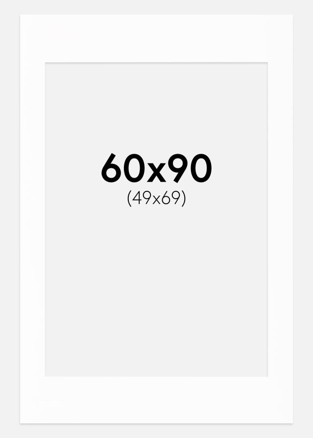 Πασπαρτού Canson Λευκό Λευκό πυρήνας 60x90 cm (49x69)