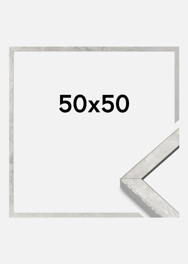 Πλαίσιο Ares Ακρυλικό γυαλί Ασημί 50x50 cm