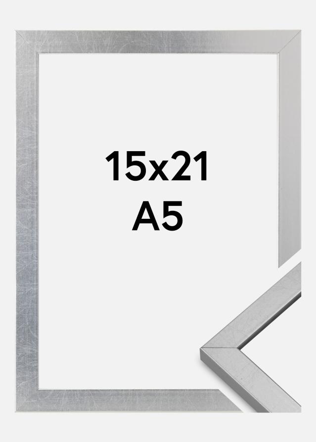 Πλαίσιο Minerva Ακρυλικό γυαλί Ασημί 15x21 cm (A5)