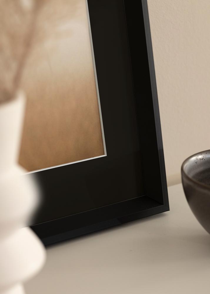 Πλαίσιο Globe Μαύρος 50x60 cm - Πασπαρτού Μαύρος 35x45 cm