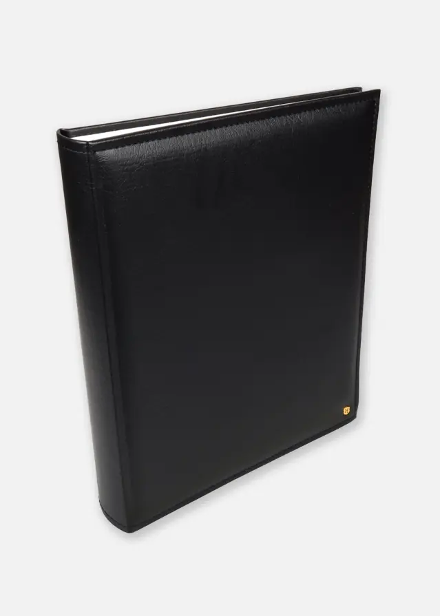 Henzo Lonzo Άλμπουμ - Μαύρος - 30x36 cm (80 Λευκά Σελίδες / 40 φύλλα)