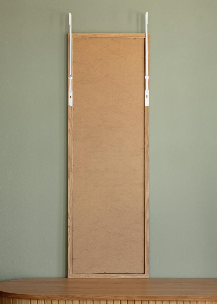 Καθρέπτης Overdoor από Μασίφ δρυς 34x100 cm