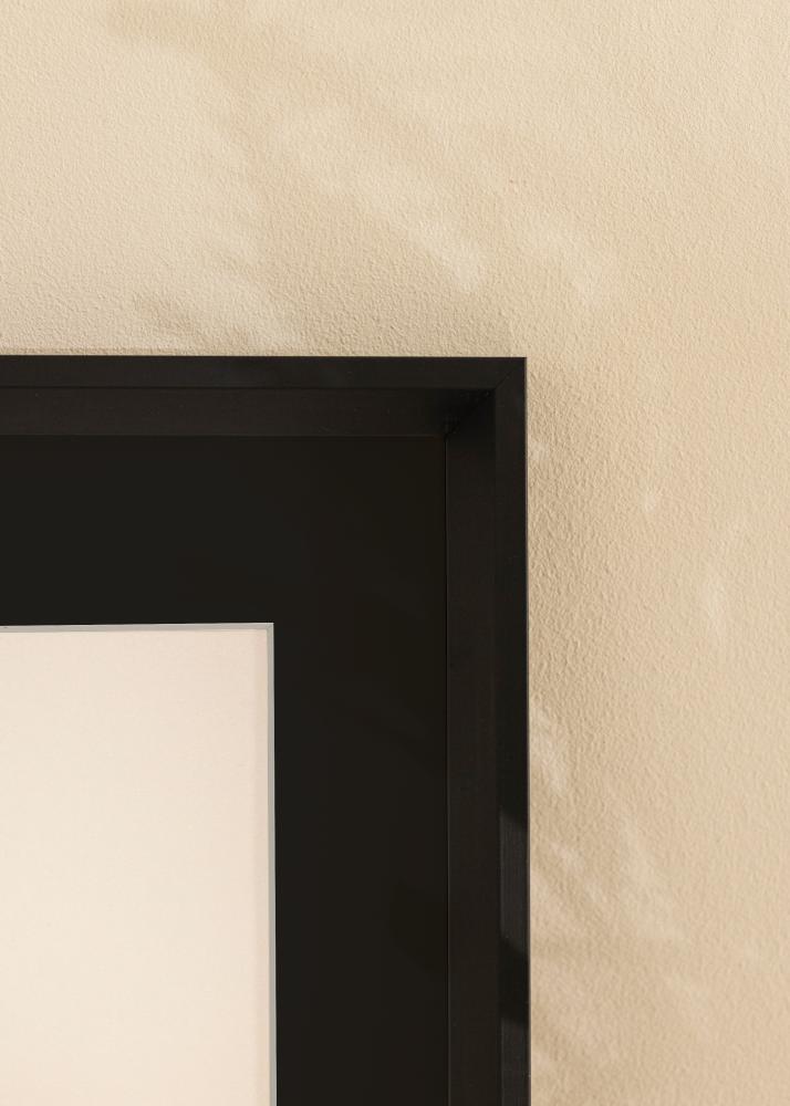 Πλαίσιο Globe Μαύρος 50x60 cm - Πασπαρτού Μαύρος 35x45 cm