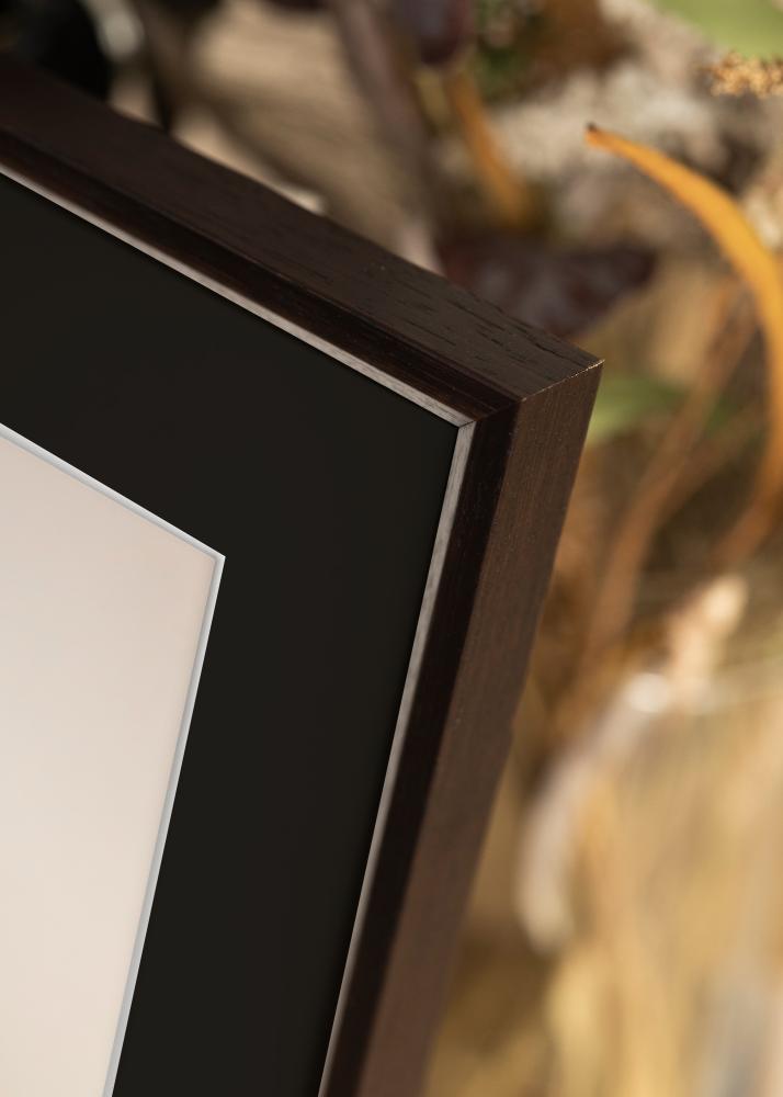 Πλαίσιο Globe Espresso 40x100 cm - Πασπαρτού Μαύρος 30x91 cm