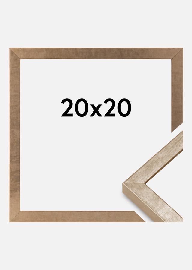 Πλαίσιο Ares Ακρυλικό γυαλί Ορείχαλκος 20x20 cm