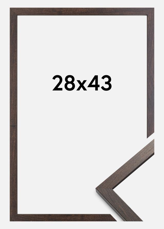 Πλαίσιο Trendy Ακρυλικό γυαλί Καρυδιά 28x43 cm