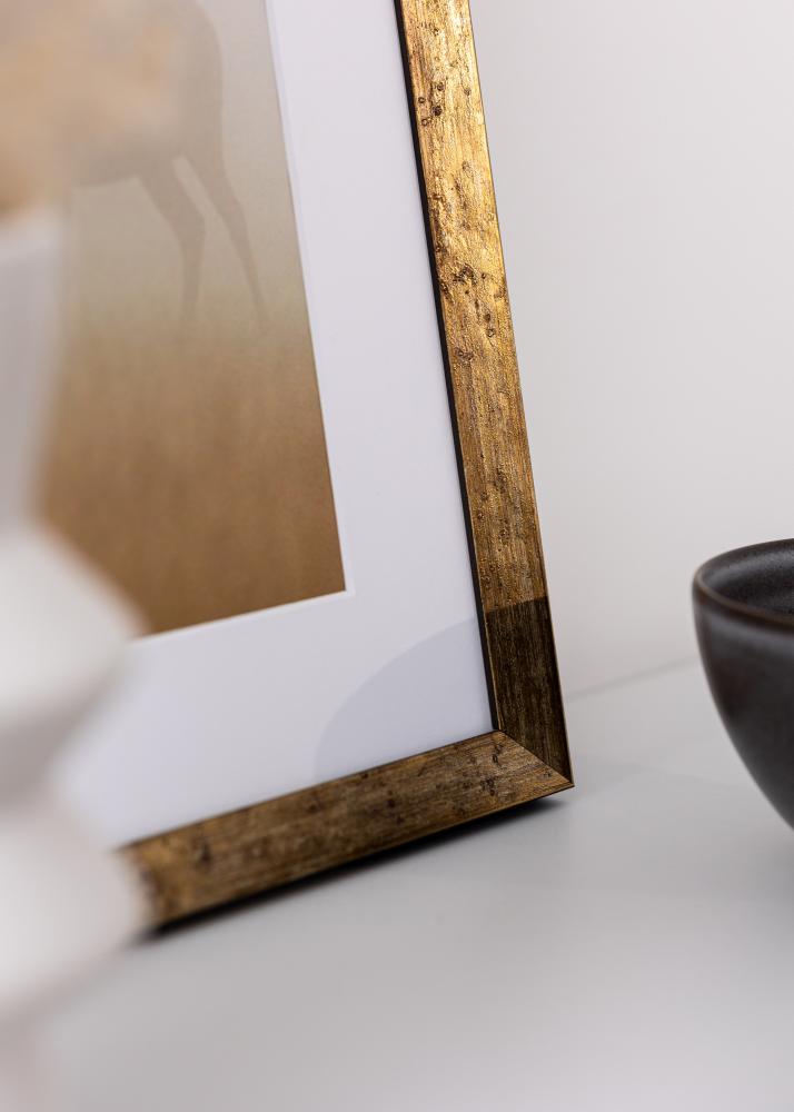 Πλαίσιο Dune Ακρυλικό Γυαλί Χρυσό 21x29,7 cm (A4)