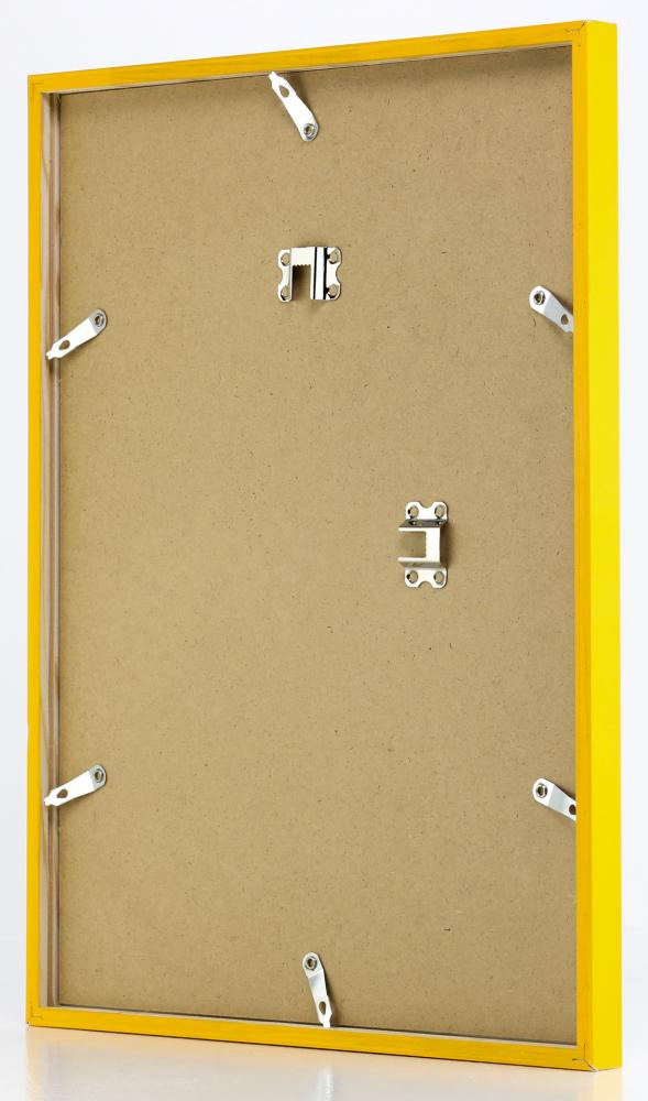 Πλαίσιο E-Line Κίτρινο 30x40 cm - Πασπαρτού Μαύρος 21x29,7 cm (A4)