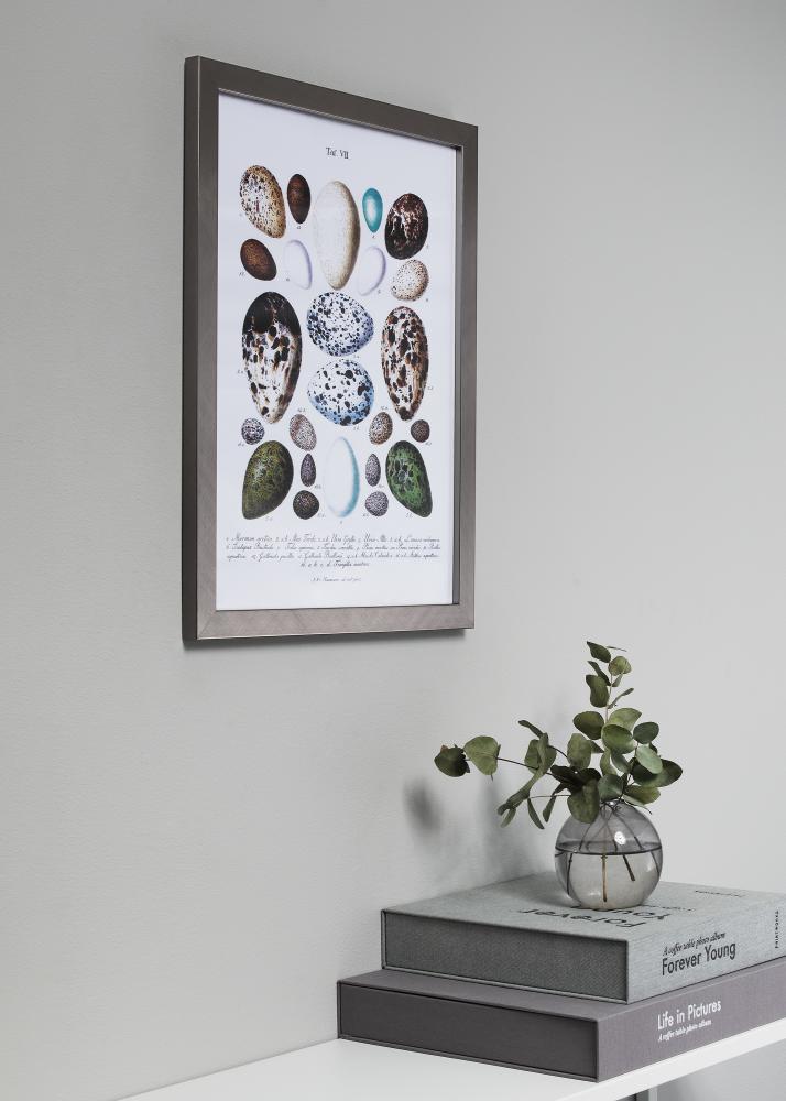 Πλαίσιο Uppsala Ασημί 12x12 cm