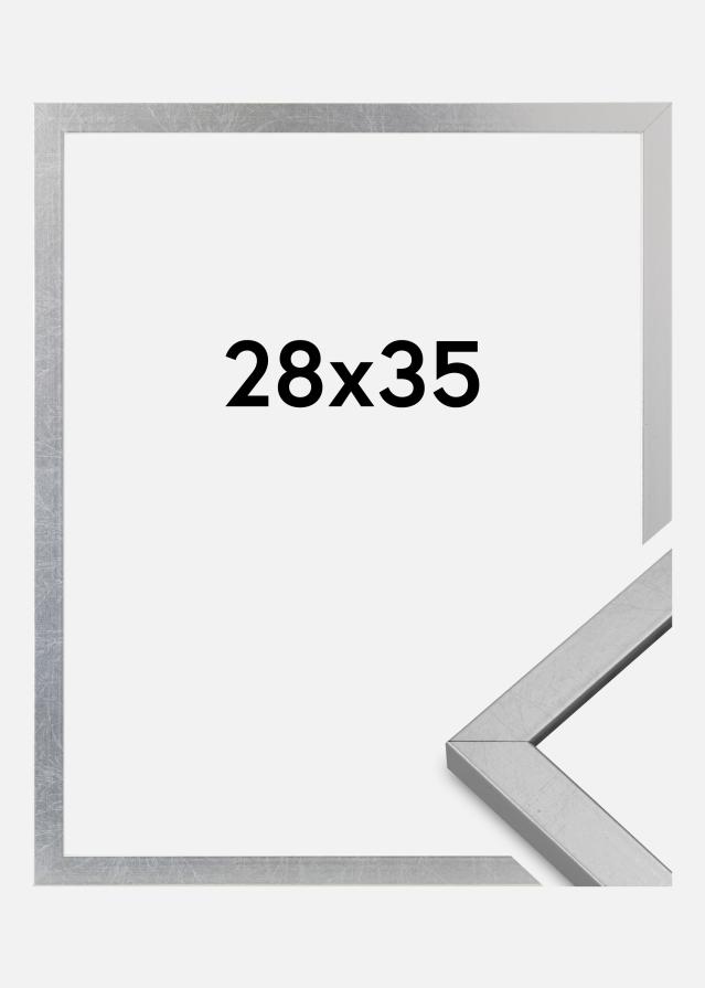 Πλαίσιο Minerva Ακρυλικό γυαλί Ασημί 28x35 cm