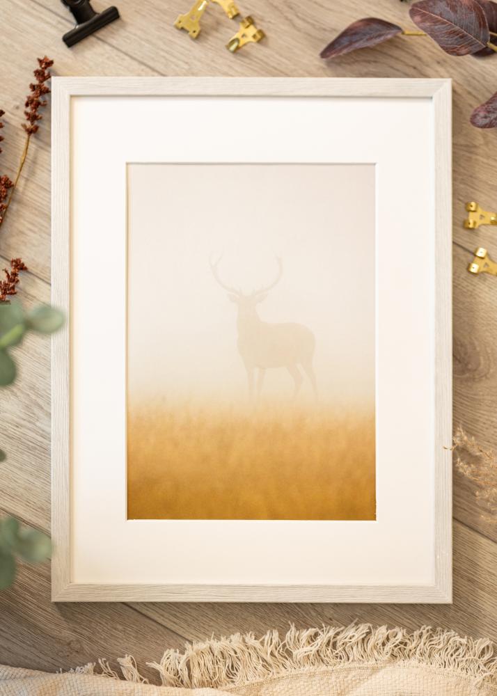 Πλαίσιο Ares Ακρυλικό γυαλί White Oak 50x60 cm