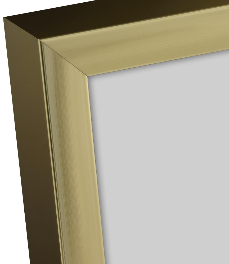 Πλαίσιο Αφίσα Frame Aluminum Gold 70x100 cm - Πασπαρτού Μαύρος 59,4x84 cm (A1)