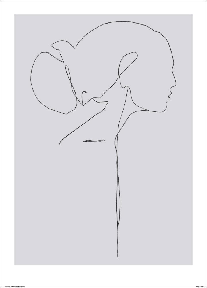 Female lines II Αφίσα