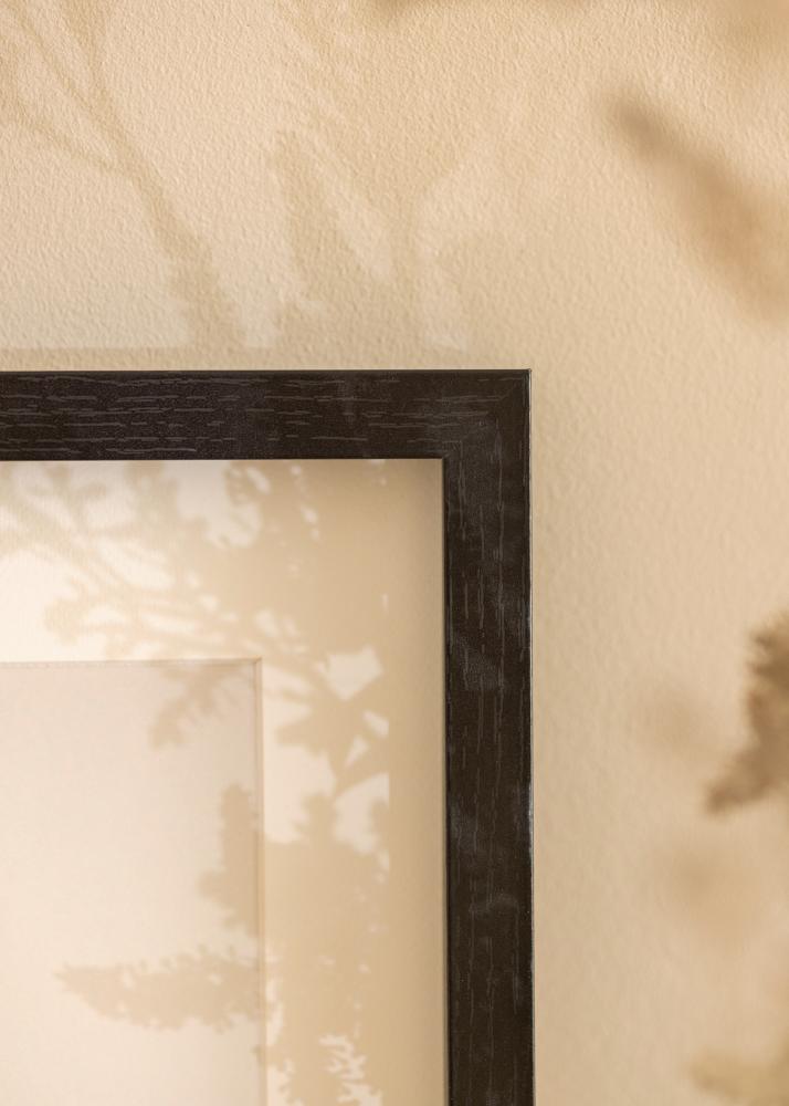 BGA Πλαίσιο κουτιού Ακρυλικό γυαλί Μαύρος 50x100 cm