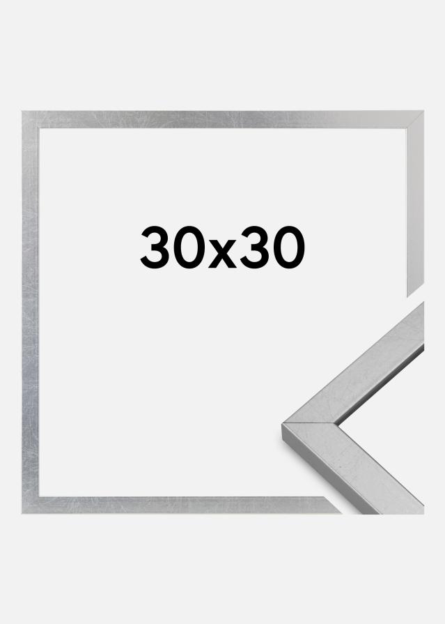 Πλαίσιο Minerva Ακρυλικό γυαλί Ασημί 30x30 cm