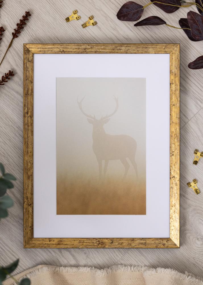 Πλαίσιο Dune Ακρυλικό Γυαλί Χρυσό 21x29,7 cm (A4)