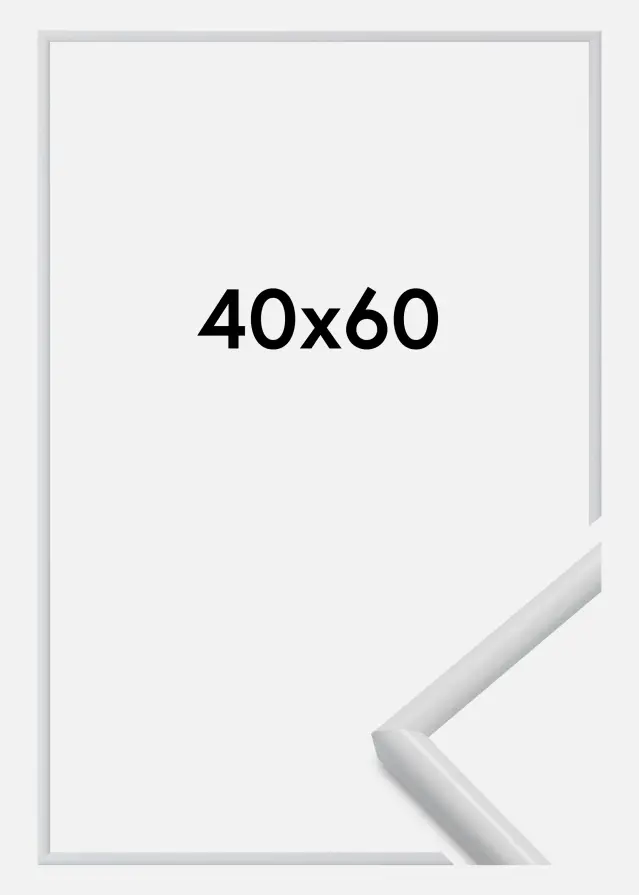 Πλαίσιο Galeria Λευκό 40x60 cm